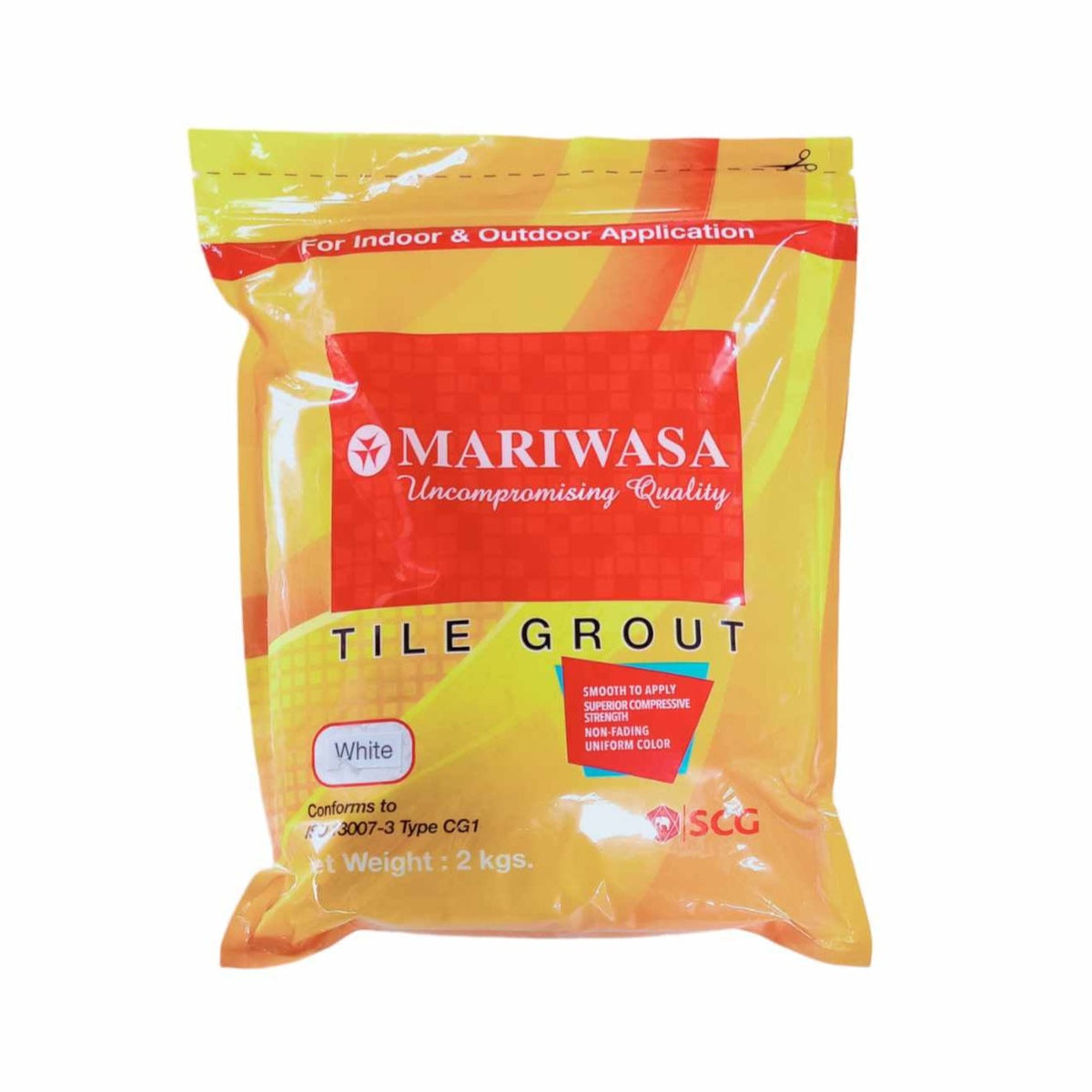 TILE GROUT WHITE MSC 2kg MURA online Home Depot