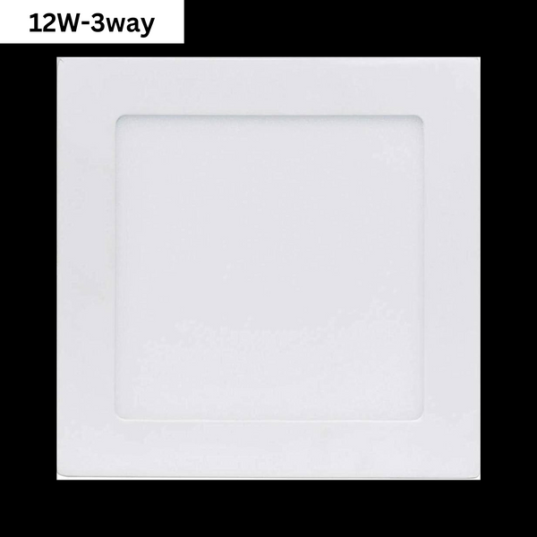 Panel Light LED MH-AS-12W-3000K/4000K/6000K 3WAY Square BESTLIGHT