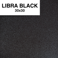 LIBRA BLACK 30x30 MSC ROUGH