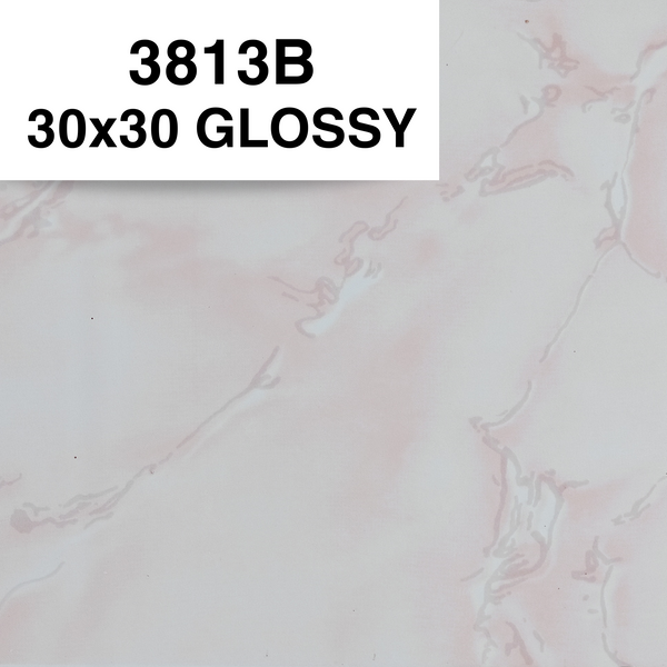 3813-B PINK 30X30 GLOSSY COH (PO)