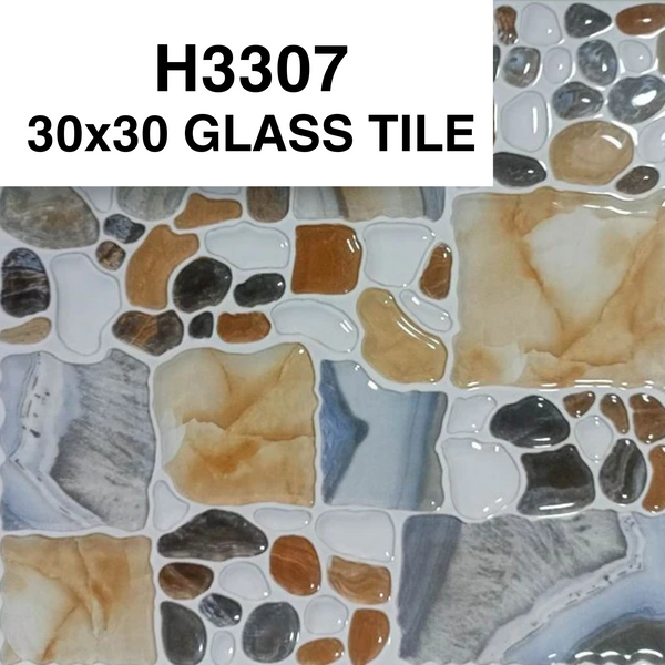 H3307 GLASS TILES 30X30 HM (PO)
