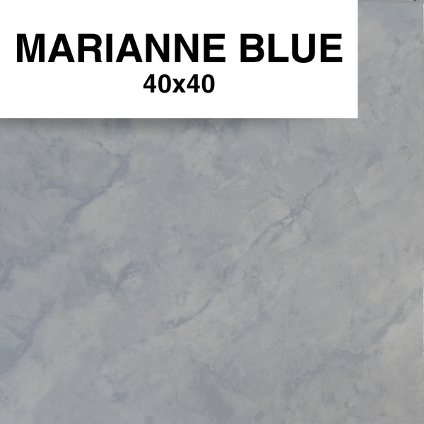 MARIANNE BLUE 40x40 MSC GLOSSY