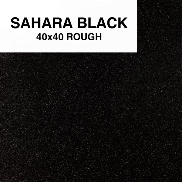 SAHARA BLACK 40x40 ROUGH COH (PO)