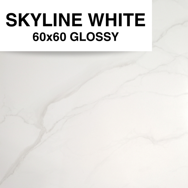 SKYLINE WHITE 60x60 MSC (PO-F)