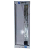 ALUMINUM DOOR 65X200 LONG GLASS WHITE LEFT