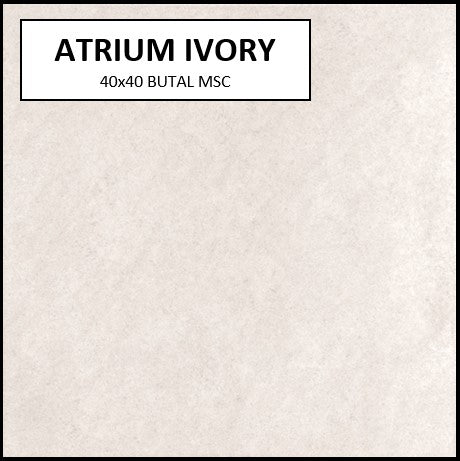 BUTAL ATRIUM IVORY 40x40 MSC ROUGH