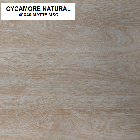 Z CYCAMORE NATURAL 40x40 MATTE MSC