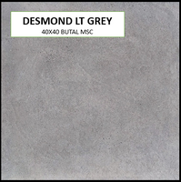 Z DESMOND LT GREY 40X40 MSC