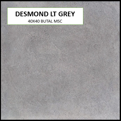 Z DESMOND LT GREY 40X40 MSC