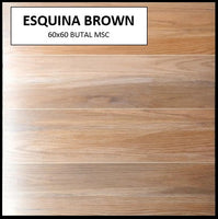 BUTAL ESQUINA BROWN 60X60 MSC MATTE