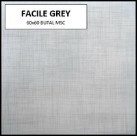 BUTAL FACILE GREY 60X60 MSC MATTE