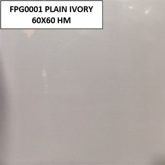 FPG0001 PLAIN IVORY 60X60 HM