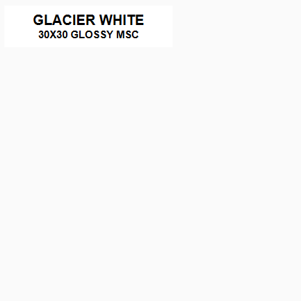 GLACIER WHITE 30x30 MSC