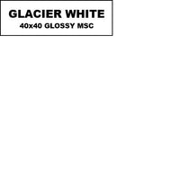 GLACIER WHITE 40x40 GLOSSY MSC