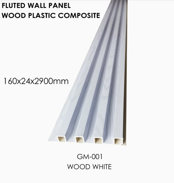 GM001- WOOD WHITE WALL PANEL HM
