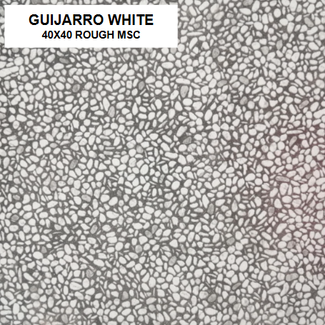 Z GUIJARRO WHITE 40x40 MSC
