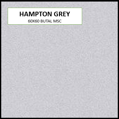BUTAL HAMPTON GREY 60X60 MSC MATTE