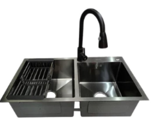 KITCHEN SINK HM8245 BLACK HC (PO)