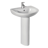HWB1004  BASIN WITH FULL PEDESTAL HM