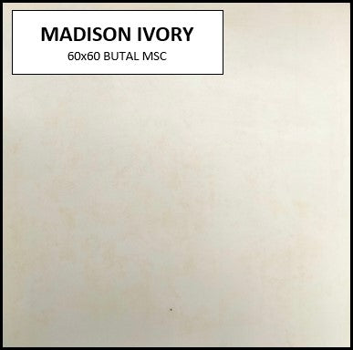 BUTAL MADISON IVORY 60X60 MSC MATTE