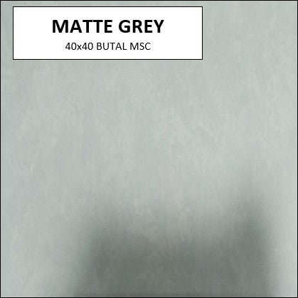 BUTAL MATTE GREY 40x40 MSC
