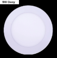 Panel Light LED MH-AR-9W-3000K/4000K/6000K Round 3way BESTLIGHT