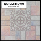 Z NAHUM BROWN 40X40 MSC