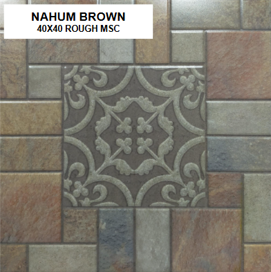 Z NAHUM BROWN 40X40 MSC