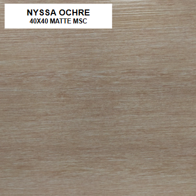 Z NYSSA OCHRE 40X40 MSC MATTE