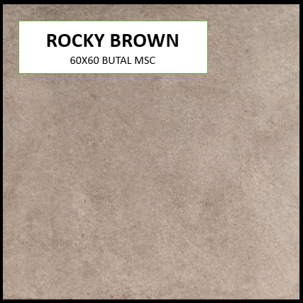 Z ROCKY BROWN 60X60 MSC