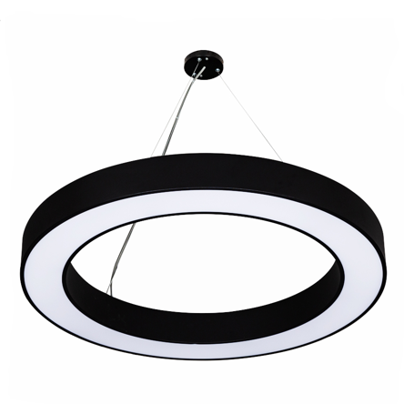 Office Light LED YLB-136HBB-56W-6000K BLACK STEEL D800*H80mm BESTLIGHT