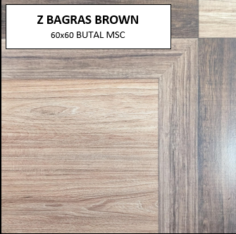 Z BAGRAS BROWN 60X60 MSC