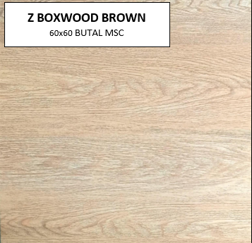 Z BOXWOOD BROWN 60X60 MSC