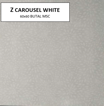 Z CAROUSEL WHITE GLOSSY 60x60 MSC