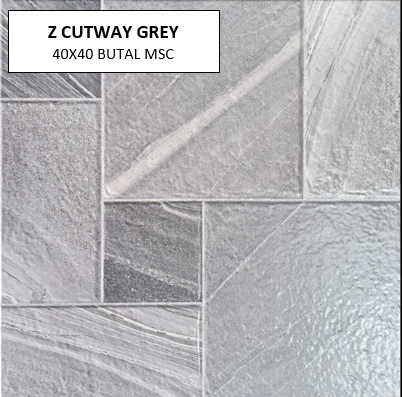 Z CUTWAY GREY 40X40 MSC