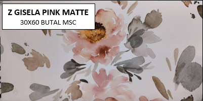 Z GISELA PINK 30X60 MSC MATTE