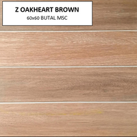 Z OAKHEART BROWN 60X60 MSC