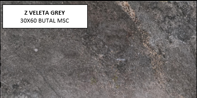 Z VELETA GREY 30X60 MSC