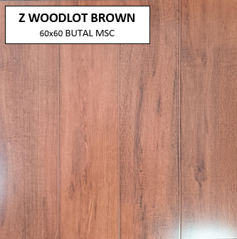 Z WOODLOT BROWN 60X60 MSC