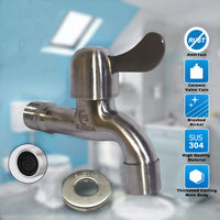 FAUCET WALL COLD 8306 C