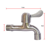 FAUCET WALL COLD 8306 C