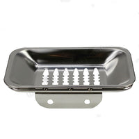 SOAP HOLDER STAINLESS Lotus (P.O)